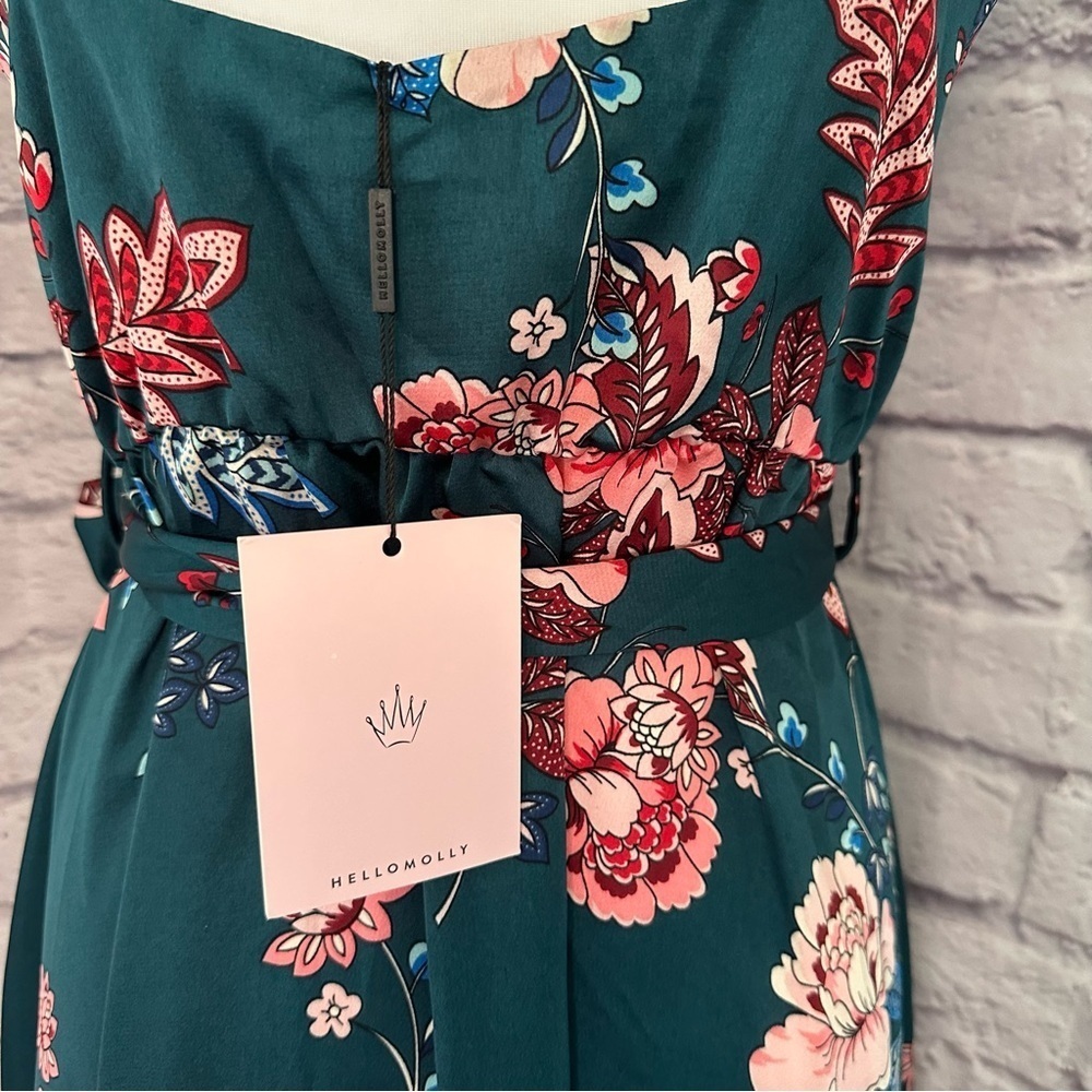 Hello molly FALLING IN STYLE MIDI DRESS FOREST GREEN - Picture 8 of 14